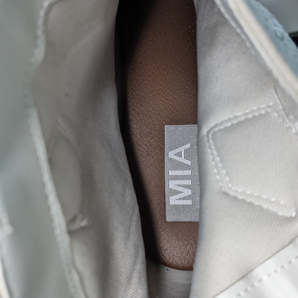 MIA Lauanne Ankle Booties, Silver, Women's 10 - Picture 6 of 7